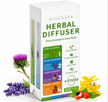 Pack of 4 Herbal Diffuser